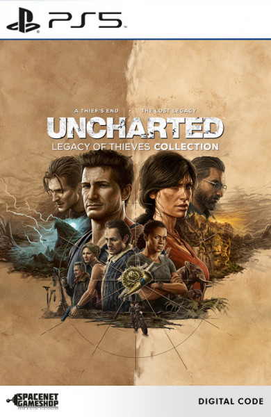 Uncharted: Legacy of Thieves Collection PS5 PSN CD-Key [EU]